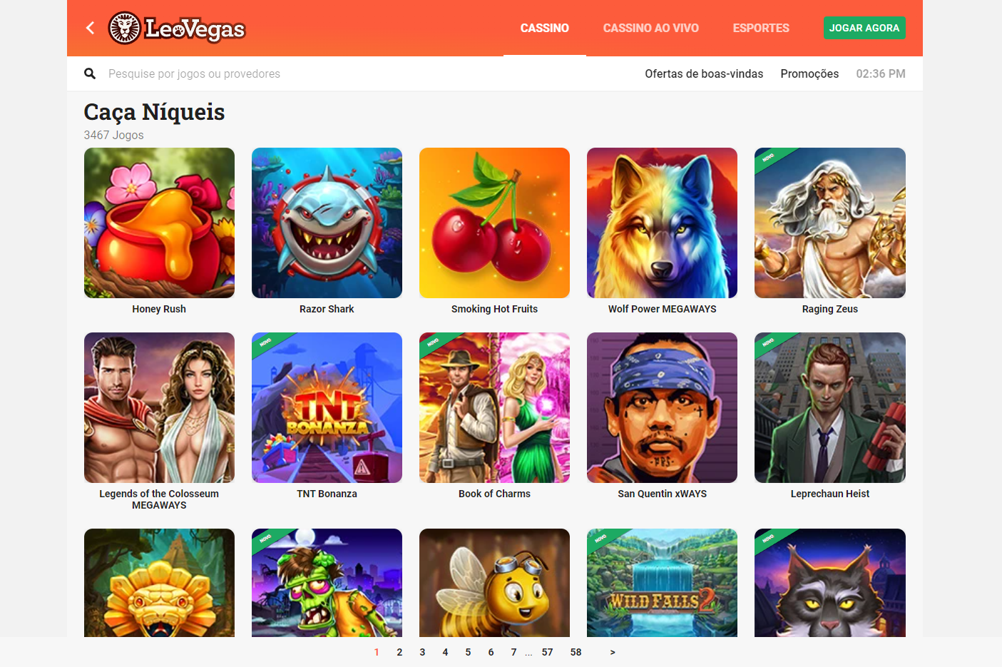 LeoVegas preview
